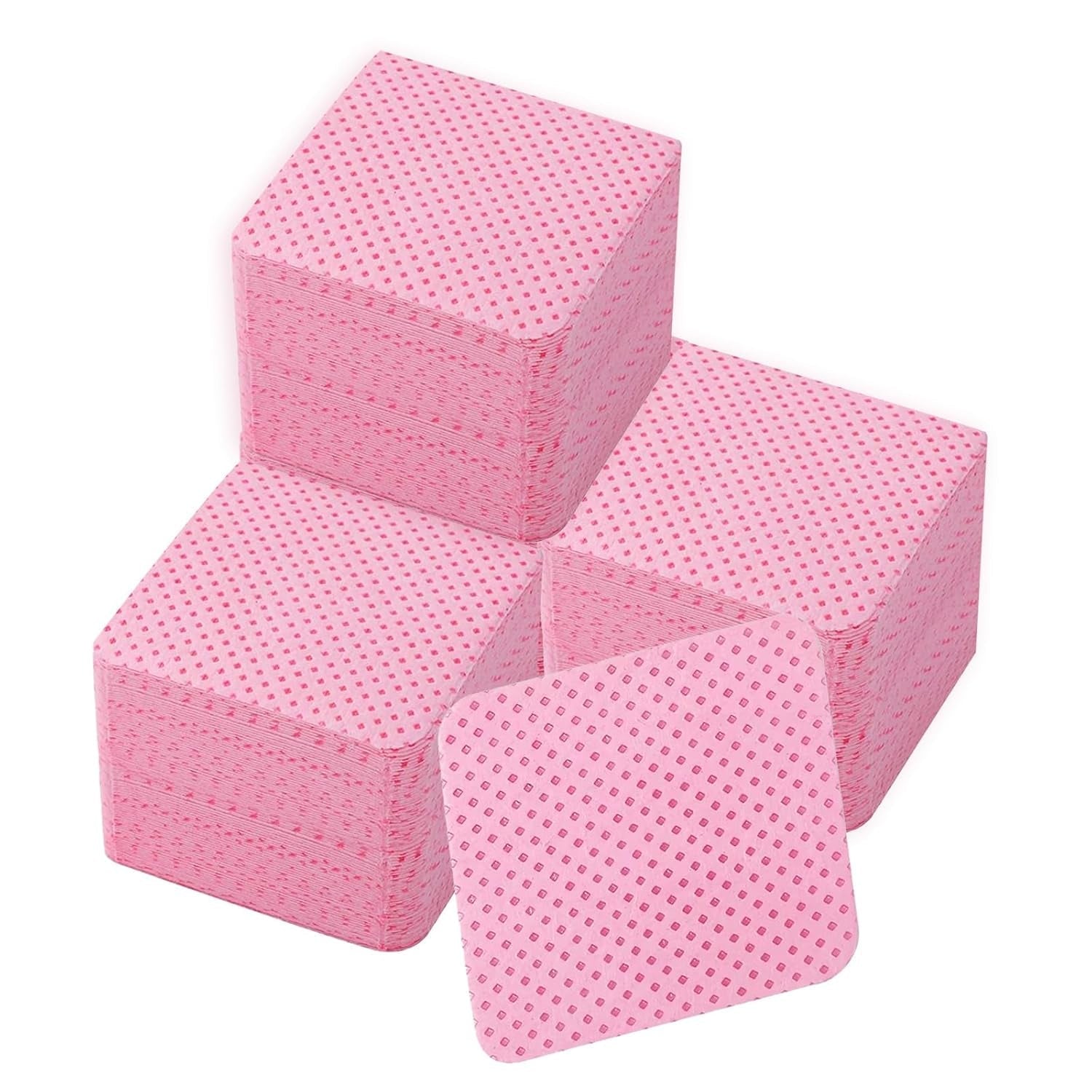 330 pièces Fusselfrei Nägel Wattepads, Fusselfreie Nageltücher, Nagel Wischtücher Wattepads, Nagelleck Entfernen Für Cleaner Gelnägel Nail Wipes Pads (Blanc)