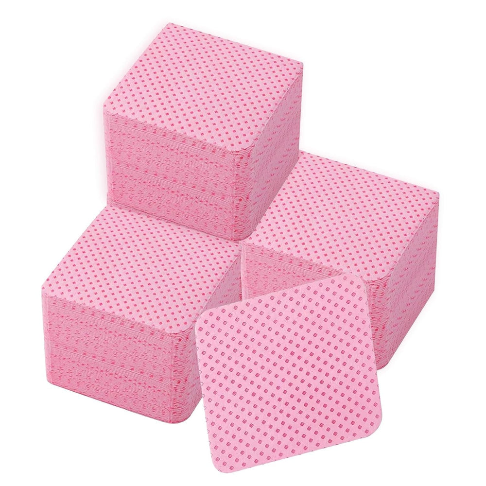 330 pièces Fusselfrei Nägel Wattepads, Fusselfreie Nageltücher, Nagel Wischtücher Wattepads, Nagelleck Entfernen Für Cleaner Gelnägel Nail Wipes Pads (Blanc)