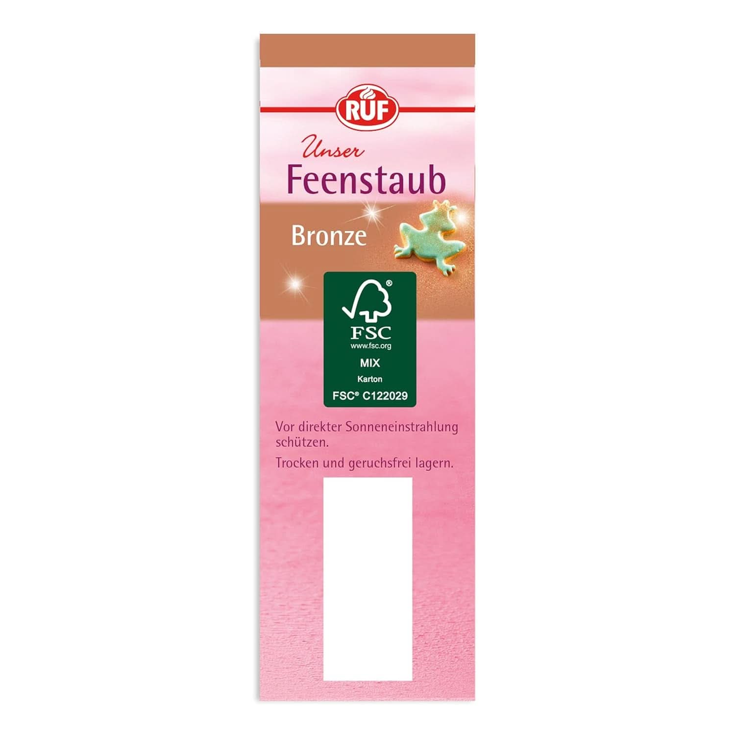 RUF Fairy Dust Poussière comestible à paillettes dans un flacon pulvérisateur à pompe 10 grammes Sprinkles Naty Shop