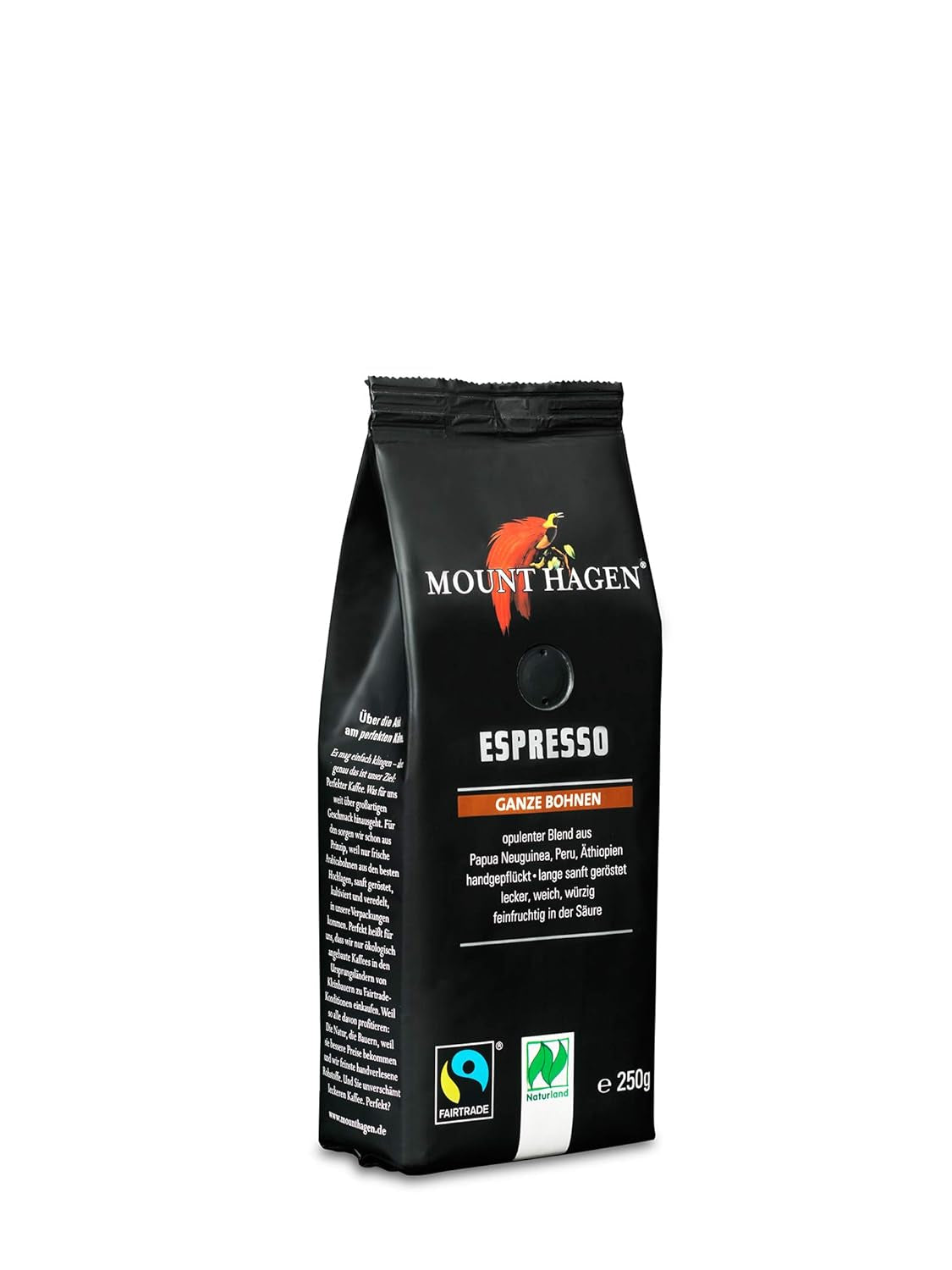 Espresso organic FT Naturland, 250 g boabe întregi