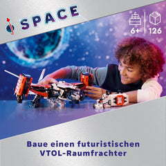 LEGO Technic Vtol Space Transporter LT81, ensemble de construction spatiale, jouet spatial, vaisseau spatial, coffret de jeu Mini Rover, cadeau pour garçons et filles de plus de 10 ans 42181 Ensembles de construction Besuche den LEGO-Store