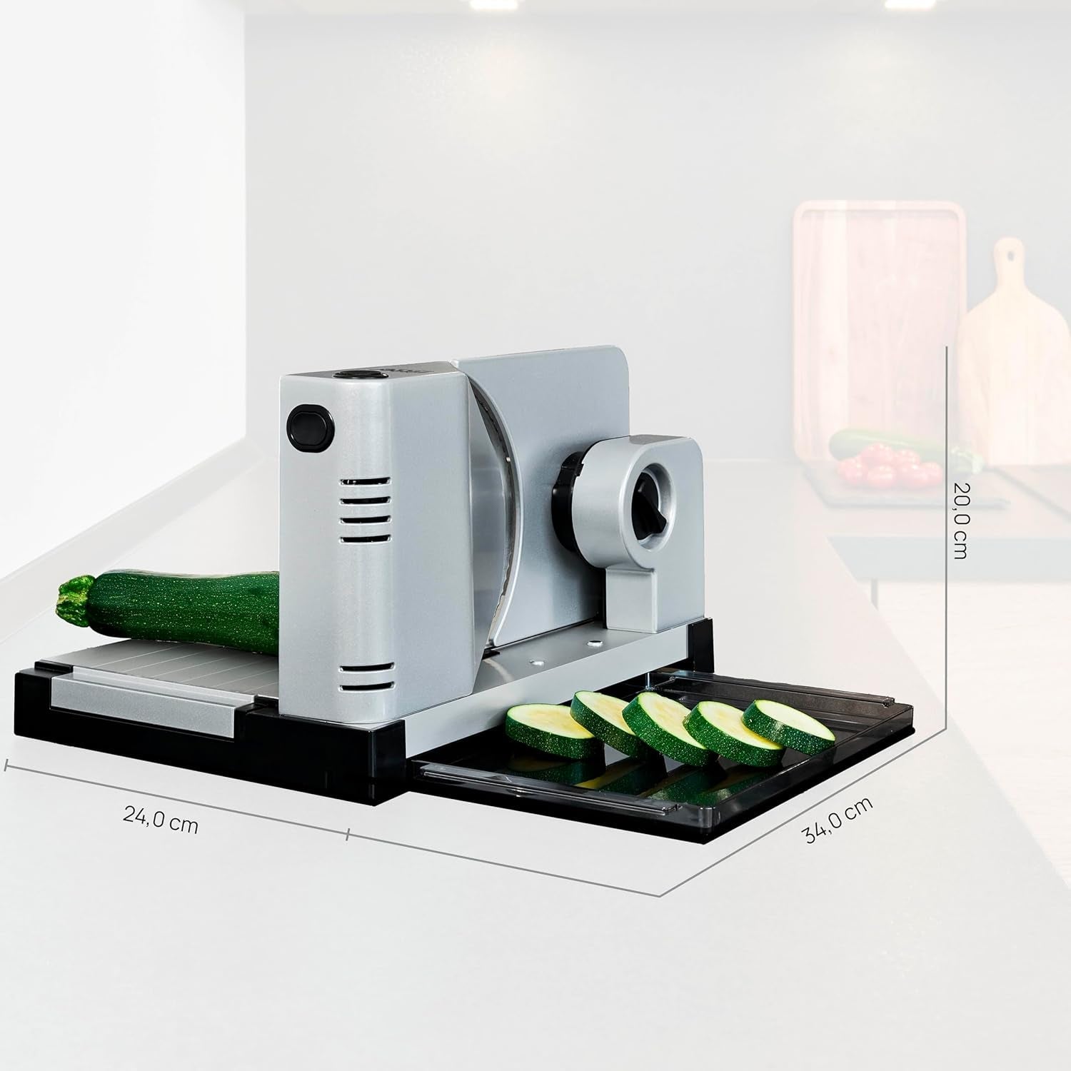 Ritter Icaro 7, trancheuse électrique multifonction Rasnite et Slicers Naty Shop