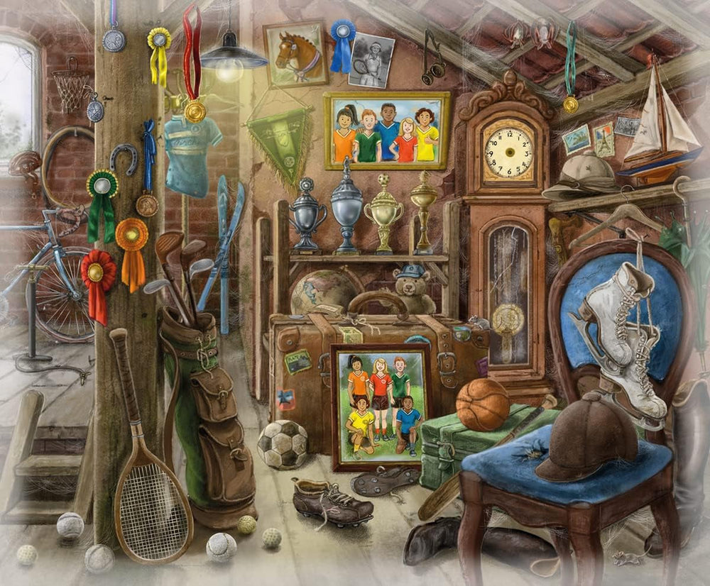Ravensburger EXIT Puzzle - Le Manoir Fantôme - Puzzle 6X 99 pièces pour les adultes et les enfants amateurs de puzzles âgés de 10 ans et plus Puzzle Naty Shop