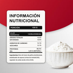 Poudre de bière blanche pour beurre (350 g) | Pasteurisé Eiklar | Getrocknetes Eiweiss | Sans lactose Sans gluten | Dans wiederverschließbarem Zip-Beutel