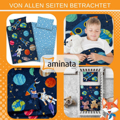 Literie enfant Aminata Kids, cosmos, coton Literie - enfants Naty Shop