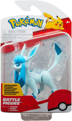 Pack de figurines de combat Pokémon (Glaceon) W15 Figurines Naty Shop Multicolore