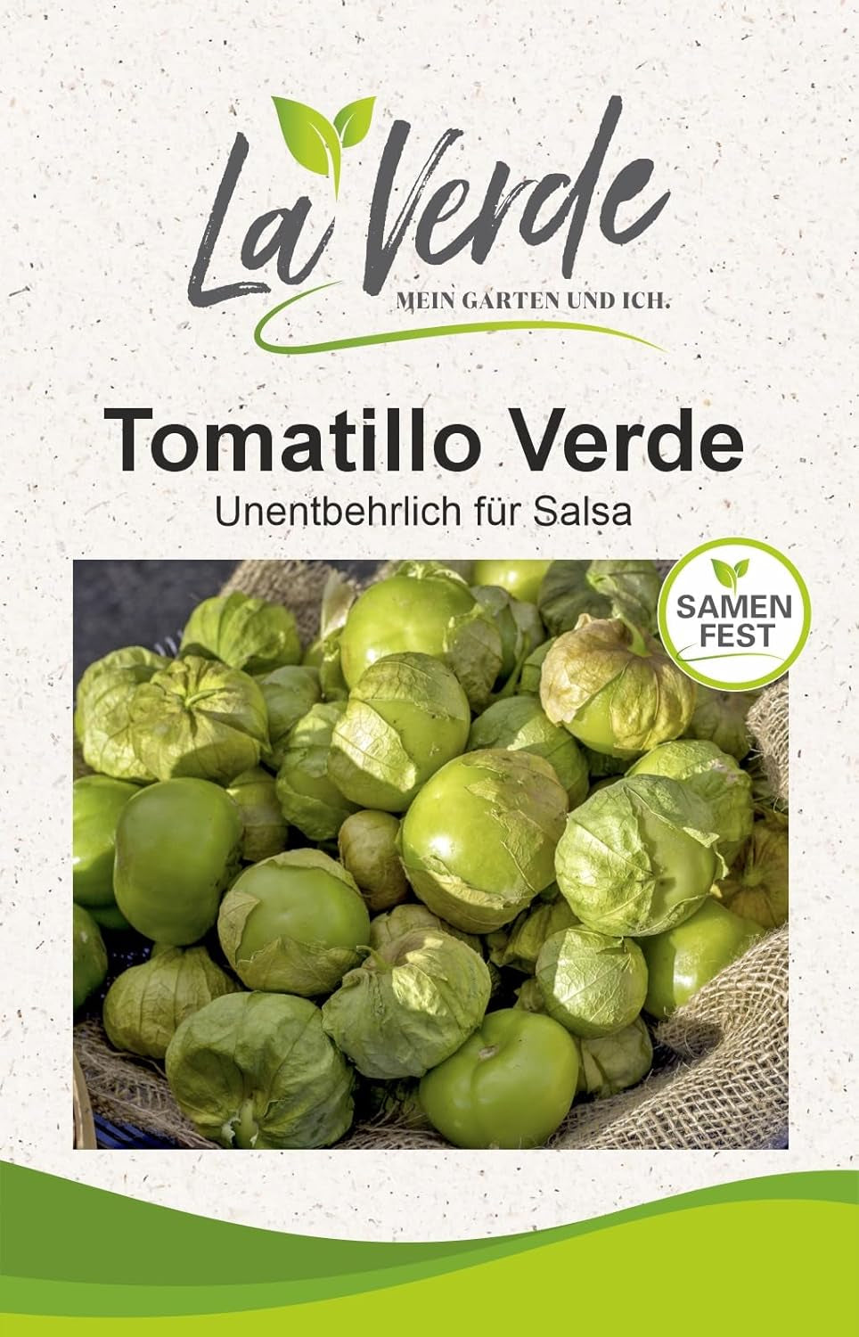 La Verde MEIN GARTEN UND ICH. Andenbeere Physalis Samen Für Ca. 50 Pflanzen, Physalis Peruviana, Süß-Säuerlich, Saatgut Ohne Gentechnik