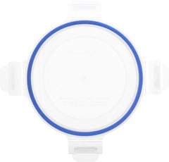 Amazon Basics Lot de 20 récipients alimentaires en verre avec couvercles (10 récipients + 10 couvercles) Boîtes de conservation alimentaires bleu clair sans BPA Naty Shop