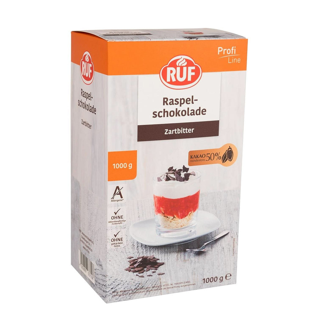 RUF Sprinkles de zahăr colorat în culori curcubeu, 1 kilogram Sprinkles Naty Shop Razatura Ciocolata Neagra