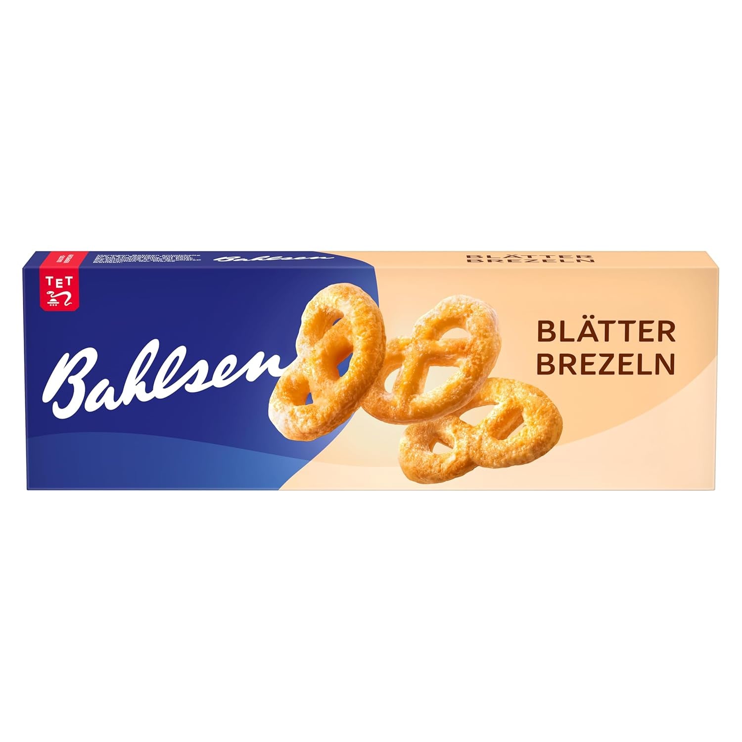 Pâte feuilletée Bahlsen - Paquet de 12 - Pâte feuilletée caramélisée en forme de bretzel (12 x 100g)