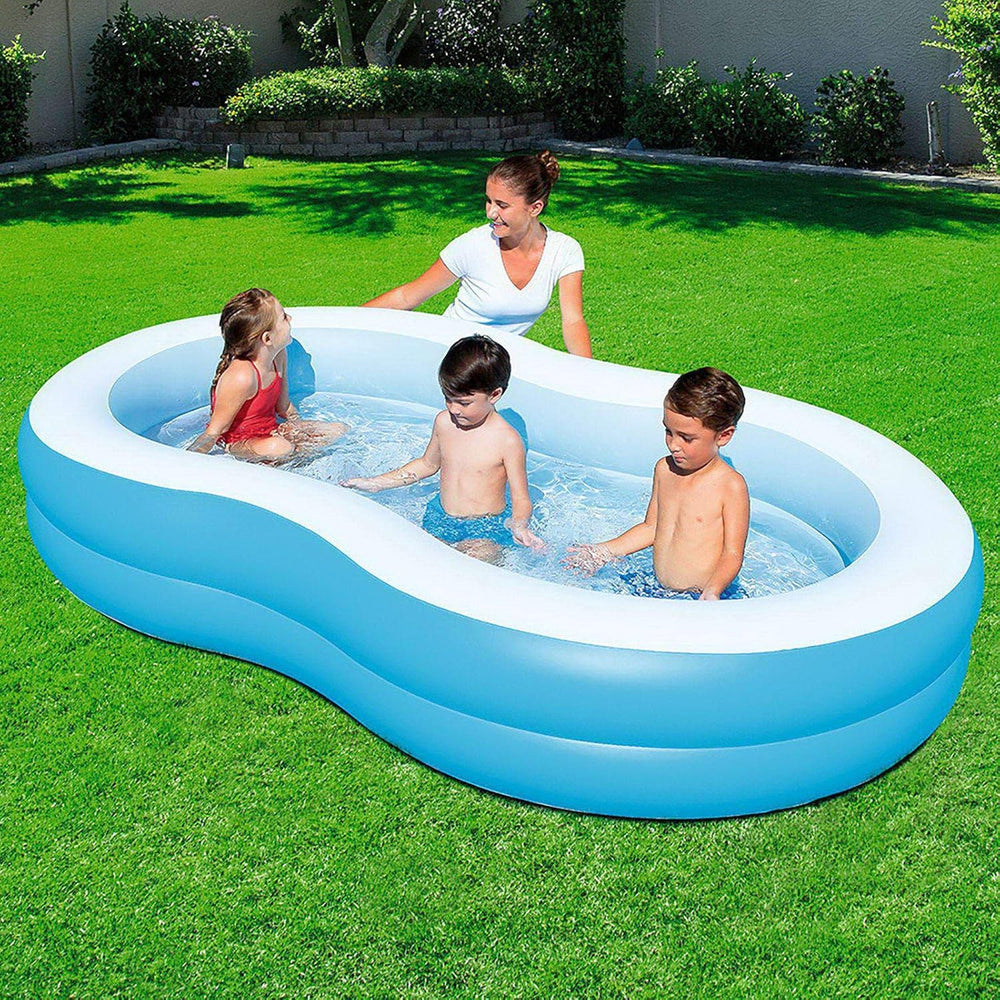 Piscines gonflables Bestway 54117-17 Bleu/Blanc