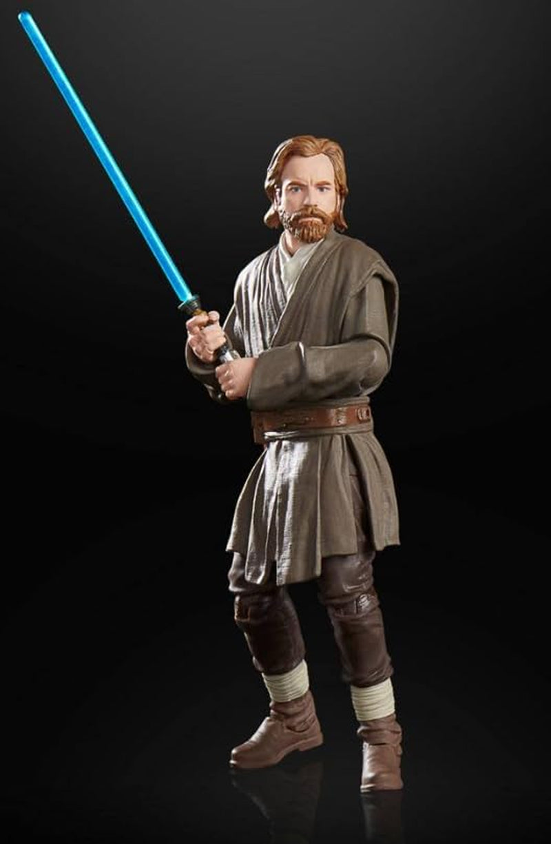 Star Wars Hasbro Star WarBlack Series Obi-Wan Kenobi (Jabiim), figurine de grande taille 15 cm Obi-Wan Kenobi, Multi, F7098 Figurines Naty Shop