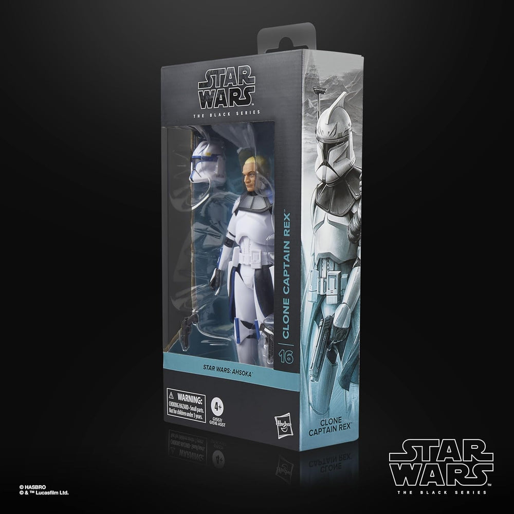 Star Wars Black Series Clone Captain Rex, Star Wars : Ahsoka Premium Action Figure à Collectionner (15 cm) Figurines Naty Shop