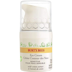 Burt'S Bees Crème contour des yeux naturelle pour peaux sensibles à l'extrait de coton, 14 g Cosmétiques et beauté Naty Shop Pour peaux sensibles