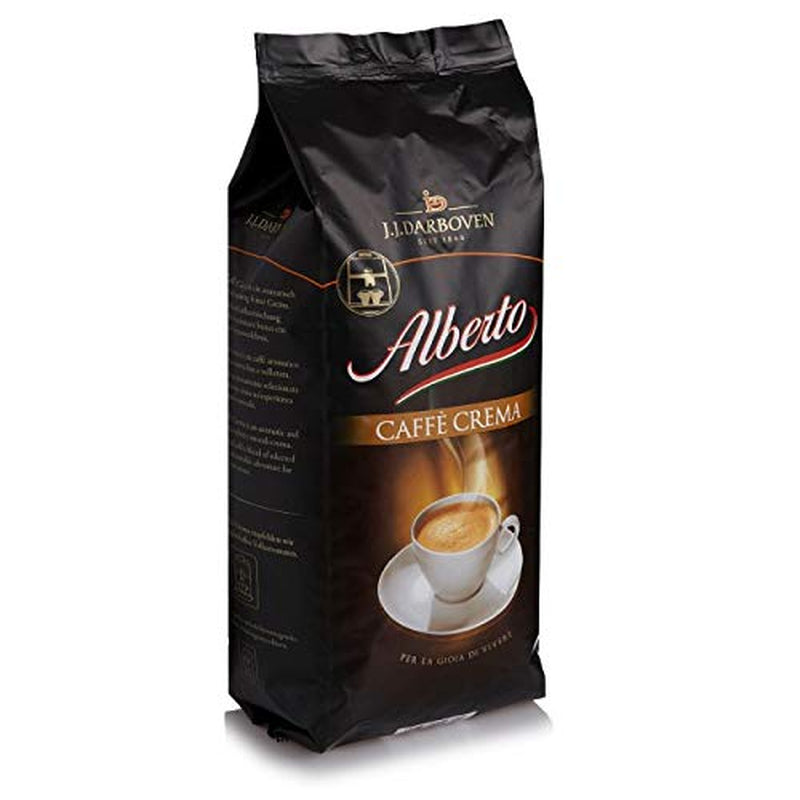 6 x Darboven Alberto Caffè Cream grains de café 1kg