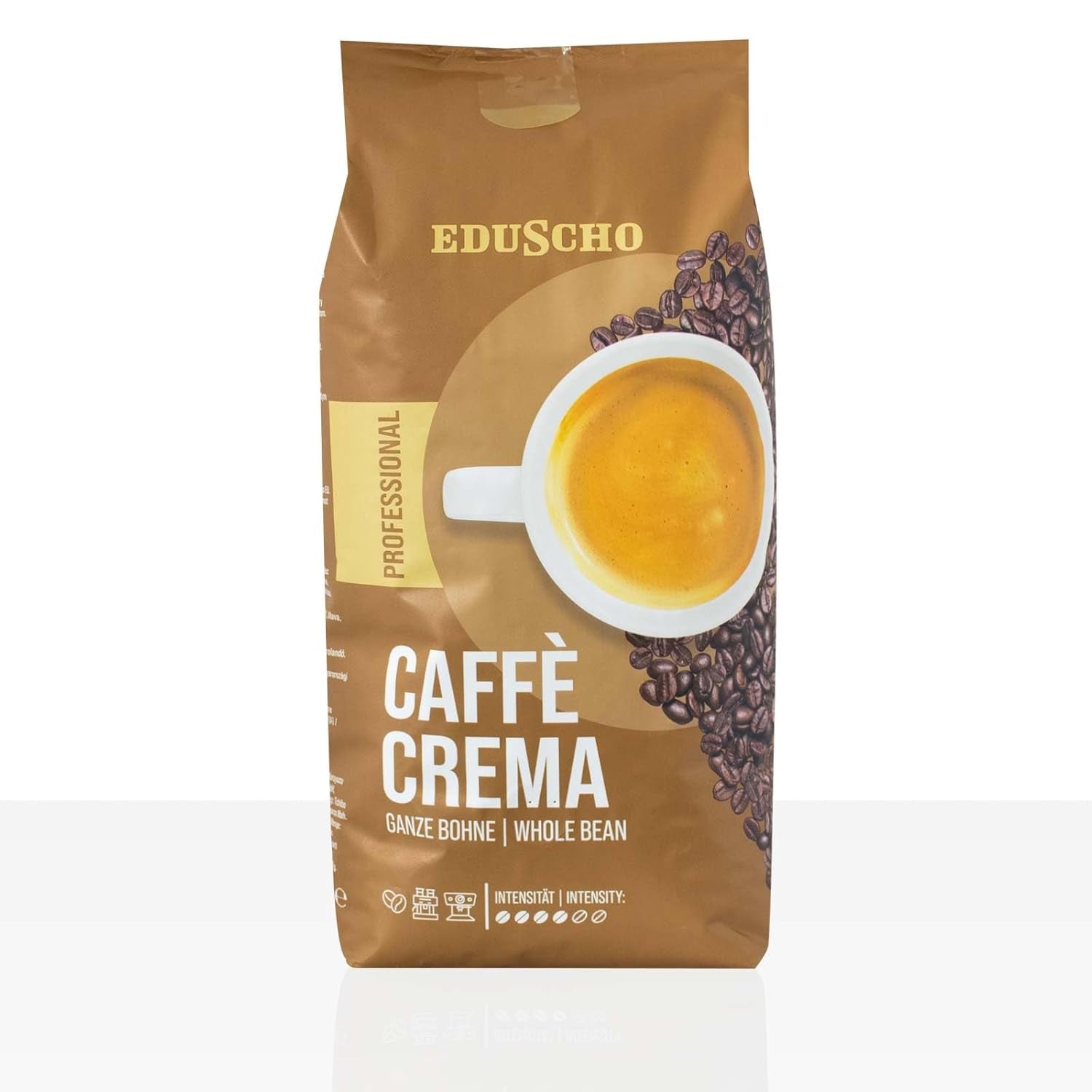 Eduscho Professional Caffe Crema 6 grains de café x 1 kg