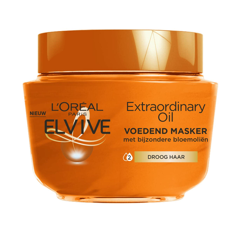 L'Oréal Paris Elsève Masque capillaire 300 ml Huile Extraordinaire Masque capillaire Naty Shop Titre par défaut