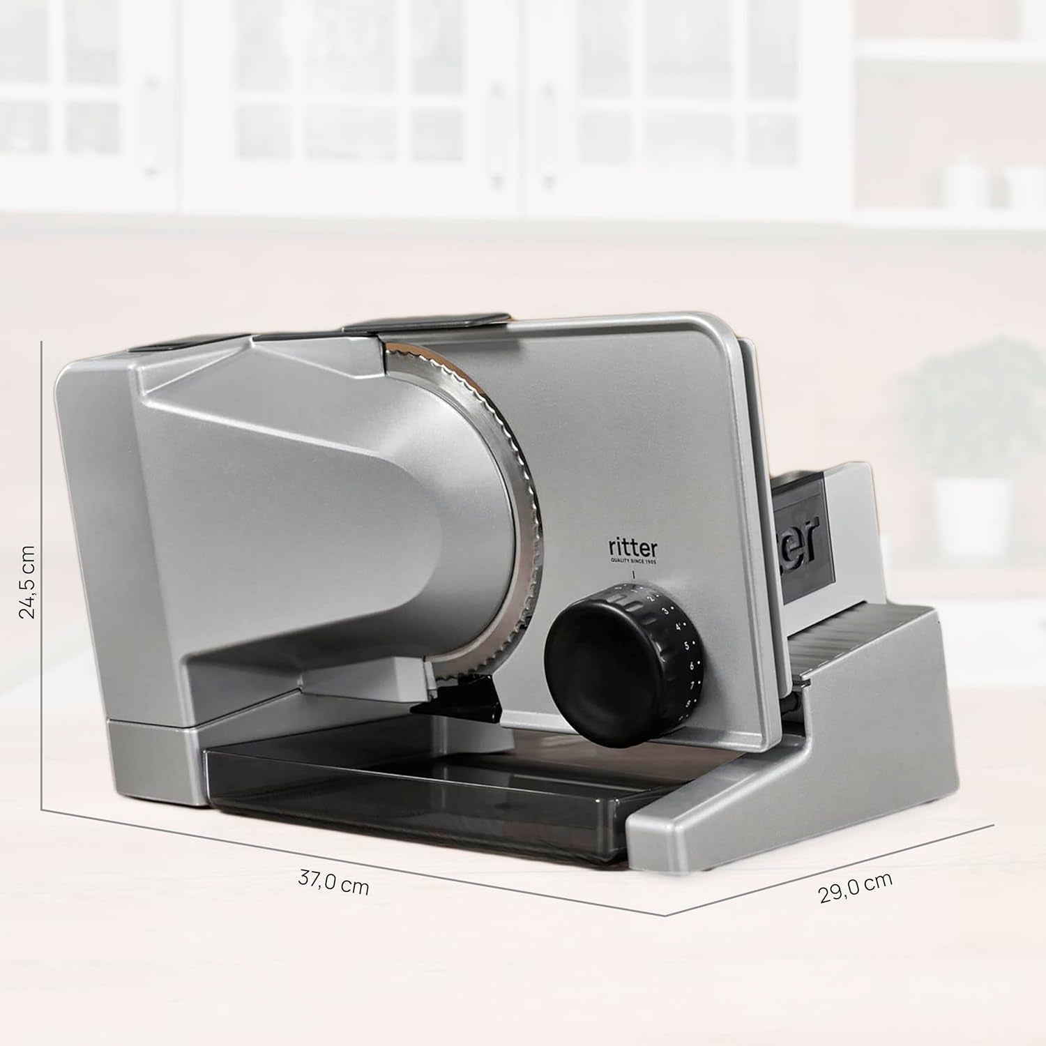 Trancheuse électrique multifonctionnelle Ritter Serano 5, fabriquée en Allemagne Rasnite et Slicers Naty Shop