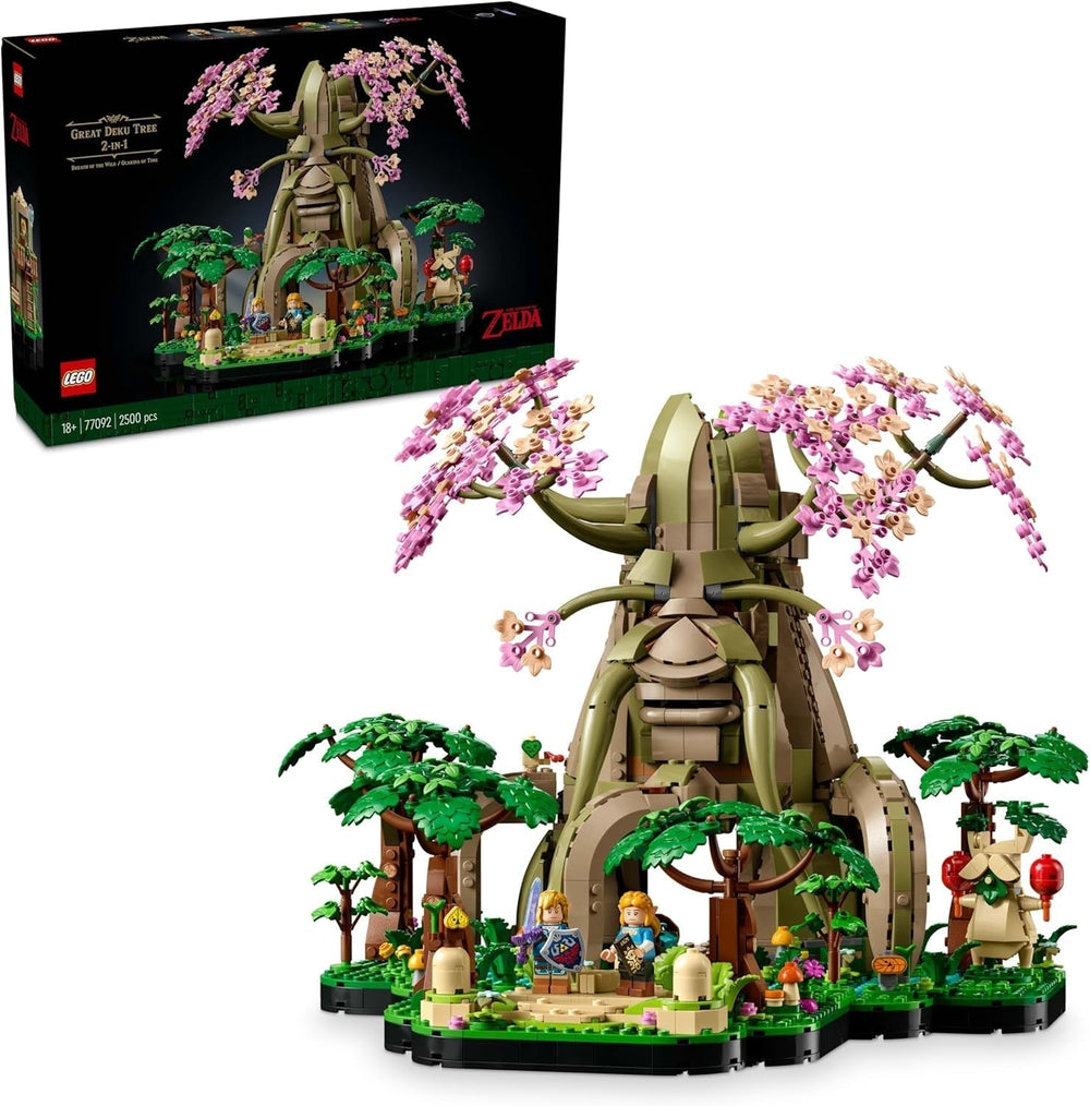 LEGO The Legend of Zelda Deku Tree 2-In-1 - pièce à collectionner avec la princesse Zelda et 3 figurines Link - jeu de construction pour adultes et idée cadeau pour les fans de jeux vidéo - 77092 Jeux de construction Besuche den LEGO-Store Titre par défaut