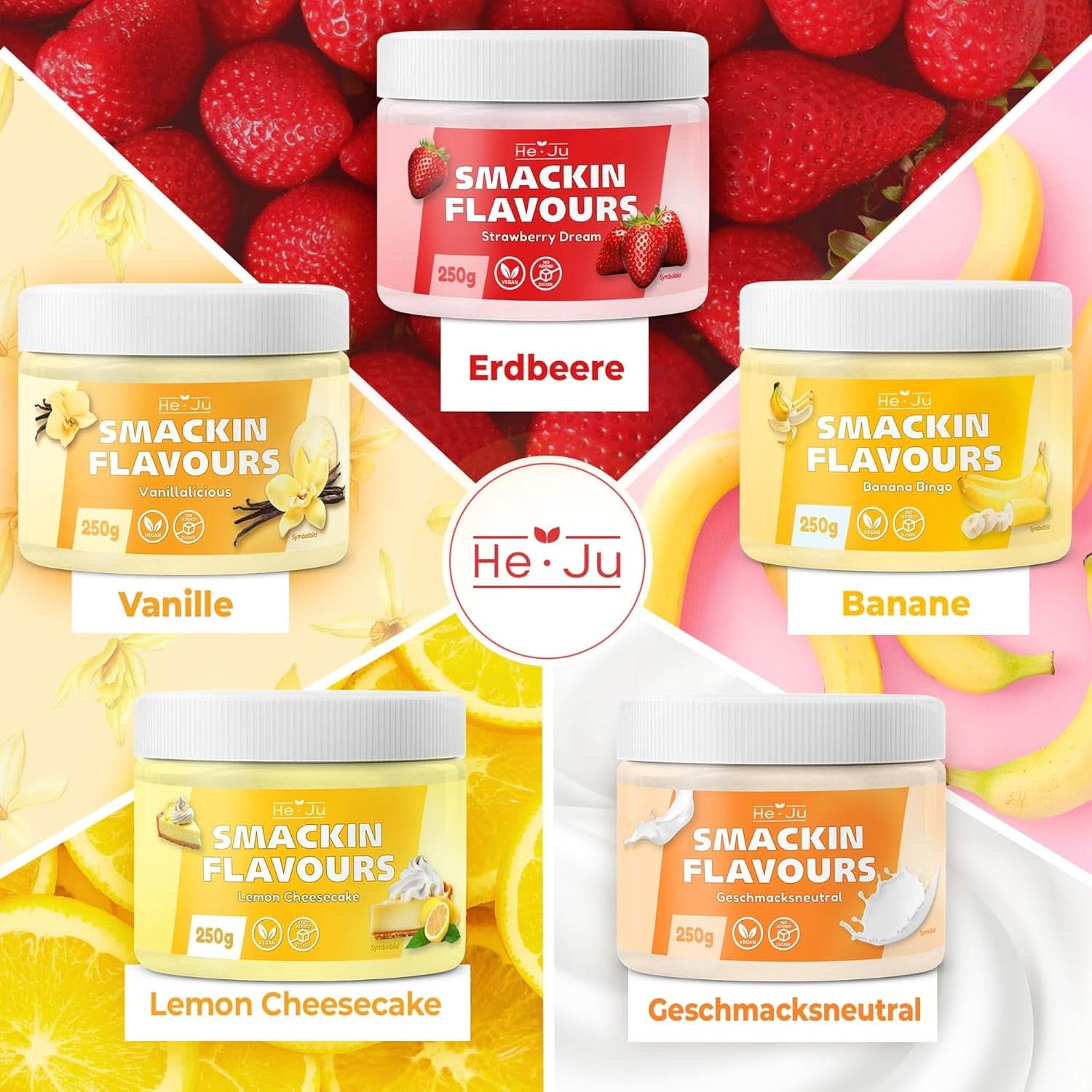 Poudre aromatisée au pain d'épices He-Ju Noisette, 250 grammes Naty Shop Flavors