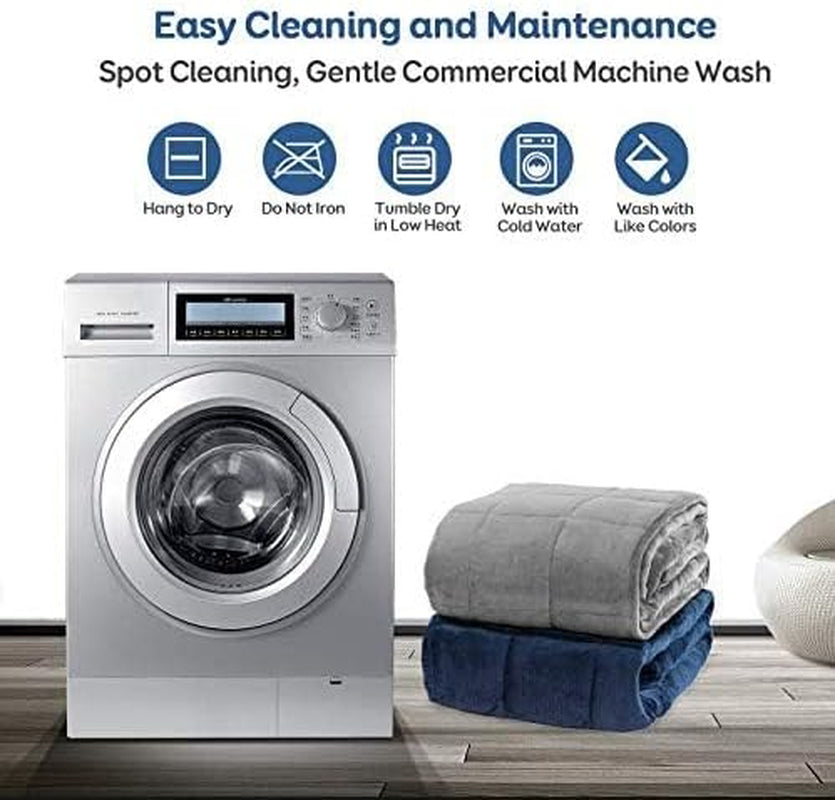 Couverture lestée Cottonblue 6,8 kg Couverture lestée Sherpa en flanelle à poils longs Queen Size pour adultes Couvertures lestées confortables pour calmer et détendre Couettes lourdes 152,4 x 203,2 Naty Shop Quilts & Quilts