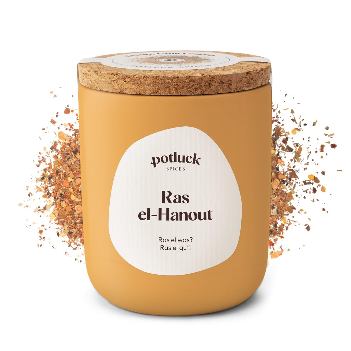 Repas-partage | Umami Crunch | Würzmischung im Keramiktopf | 75g | Végétalien, sans gluten et avec des ingrédients naturels