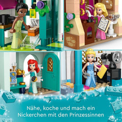 LEGO Disney Princess : Disney Princess Adventure Market, maison de jouets avec 4 poupées dont Cendrillon et Ariel, coffret de jeu avec carte au trésor, cadeau pour filles et garçons à partir de 6 ans 43246 Jeux de construction Besuche den LEGO-Store