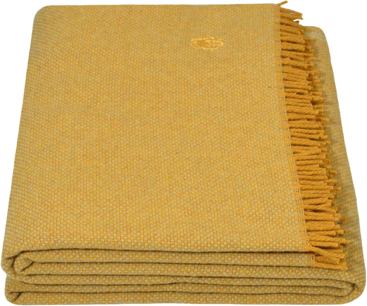 Couverture Must Relax - Couverture en laine - Plaid en pure laine vierge de haute qualité avec franges - 130X190 Cm - 310 Rose - De "Zoeppritz depuis 1828" Lits et Couvertures 'zoeppritz depuis 1828' 160 Curry 130X190Cm