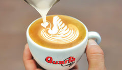 Boabe Quarta Caffè Sorte Rossa – cafea arabică și robustă, 250g, aromă puternică și energică – 1 pachet de 250g. Produs în Apulia, Salento