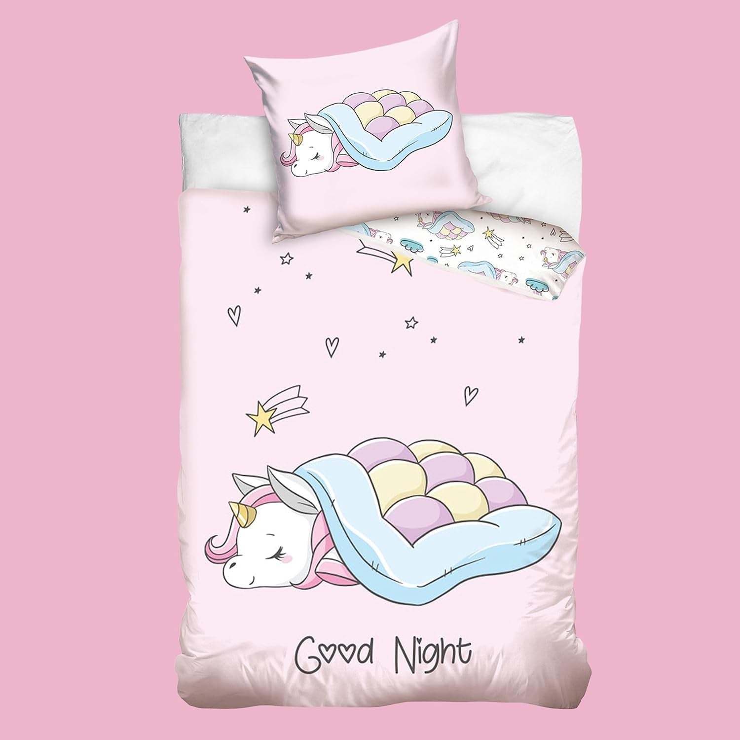 Linge de lit Licorne, Termana, pour ados Linge de lit - enfant Naty Shop