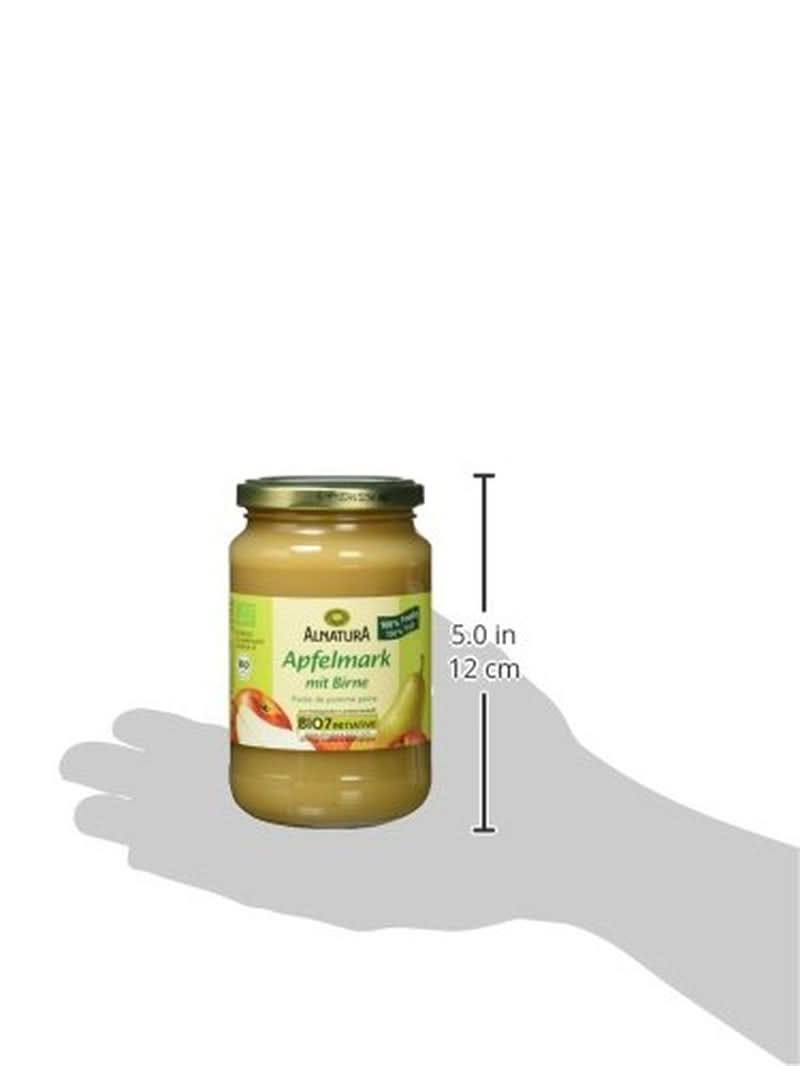 Compote de pommes bio aux poires, 360 grammes Mère et Enfant Naty Shop