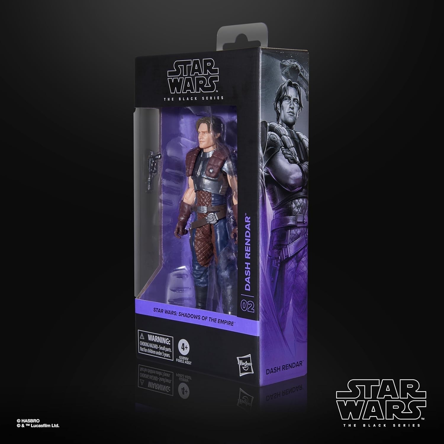 Star Wars Black Series Dash Rendar, Star Wars : Les Ombres de l'Empire Figurine à Collectionner (15 cm) Figurines Naty Shop