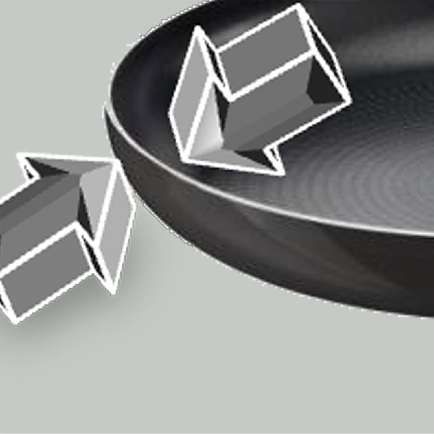 Tefal D52606 Resist, revêtement antiadhésif titane Casseroles et poêles Naty Shop