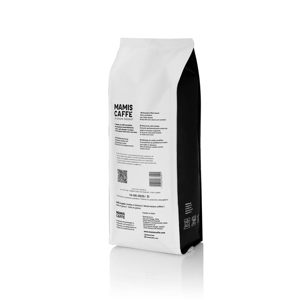 Mamis Caffè Dolce Vita, expresso en grains entiers, parfait comme cappuccino ou latte macchiato Coffee Naty Shop
