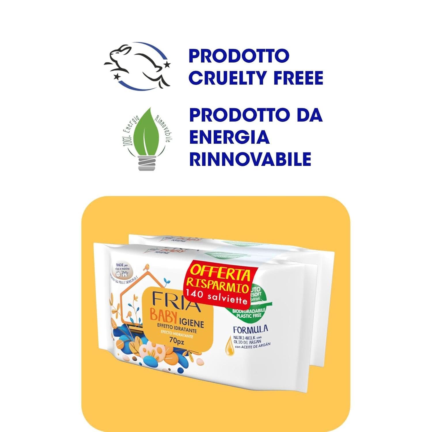 Lingettes humides, lot de 2 (2 x 72 lingettes) Lingettes humides bébé Naty Shop