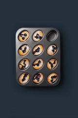 Poêle à Friand Masterclass - 12 Trous, Grau Moules et plaques à pâtisserie Naty Shop