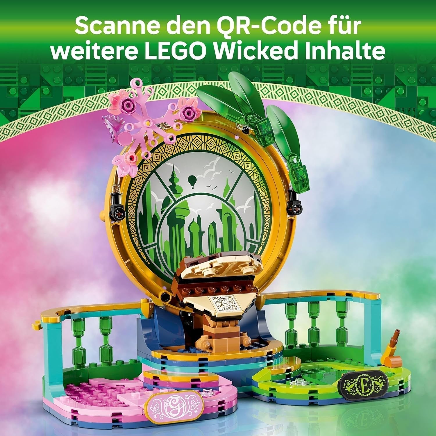 Poupées LEGO Wicked Elphaba et Glinda - figurine à collectionner des sorcières d'Oz - cadeau créatif pour les filles de plus de 10 ans et les fans du film - 75682 Jeux de construction Besuche den LEGO-Store