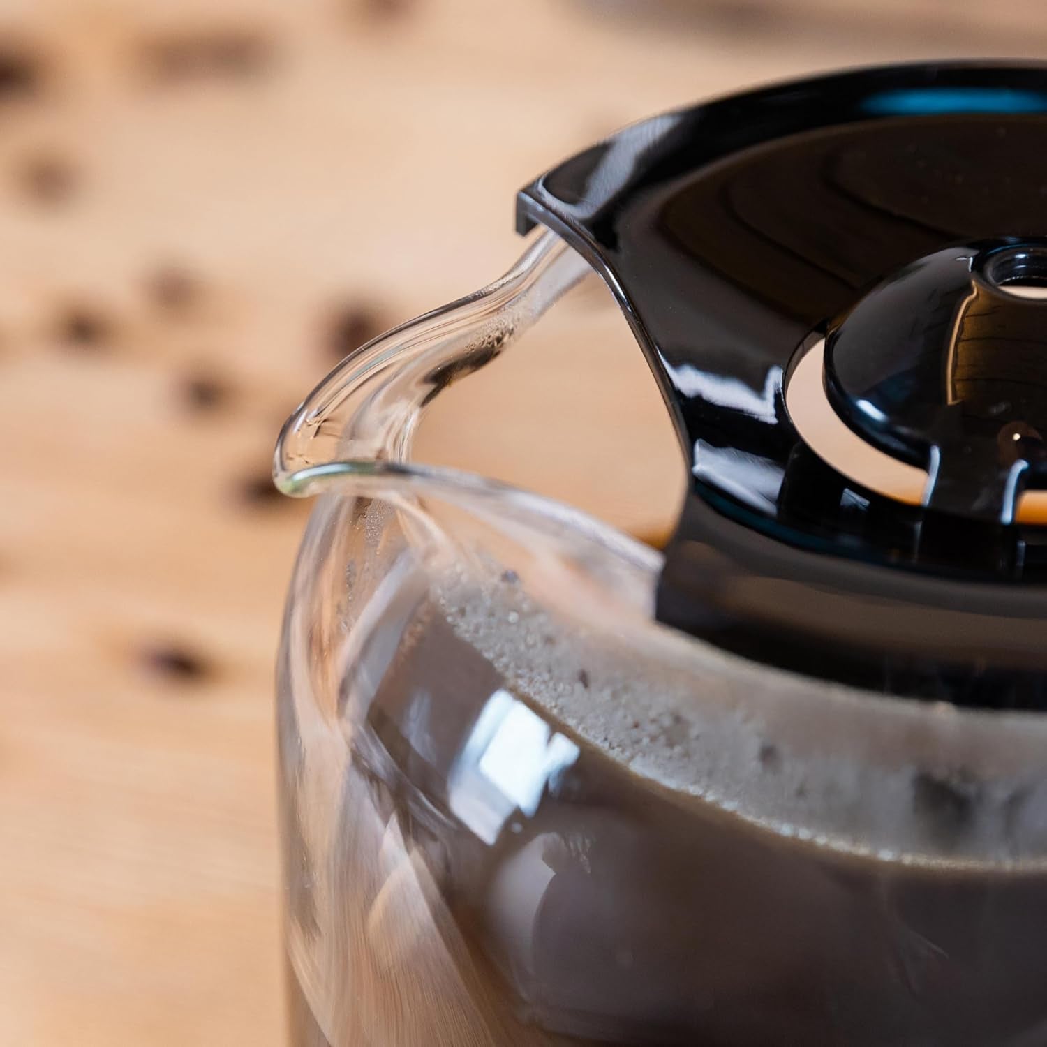 Expresso avec filtre Cecotec Coffee 66 Drop and Touch, puissance 950 W, 1,5 L, 12 tasses, écran tactile, carafe en verre, minuterie 24 heures, 6 interrupteurs, filtre à mailles réutilisable