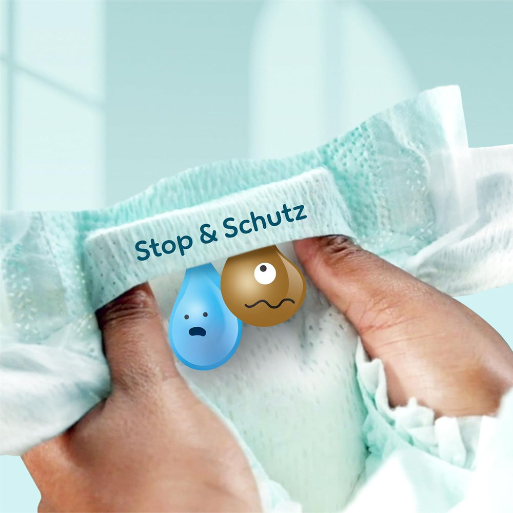 Pampers Premium Protection Taille 6, 144 couches, 13 kg-18 kg, notre protection n°1 contre la peau et les fuites