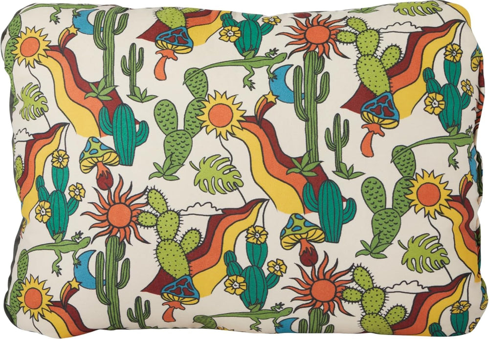 Oreiller compressible à cordon de serrage Therm-A-Rest Cascade, oreiller de camping, couleur: Topowave, taille: L Naty Shop Desert Travel Pillows Regular - 14 X 18 pouces