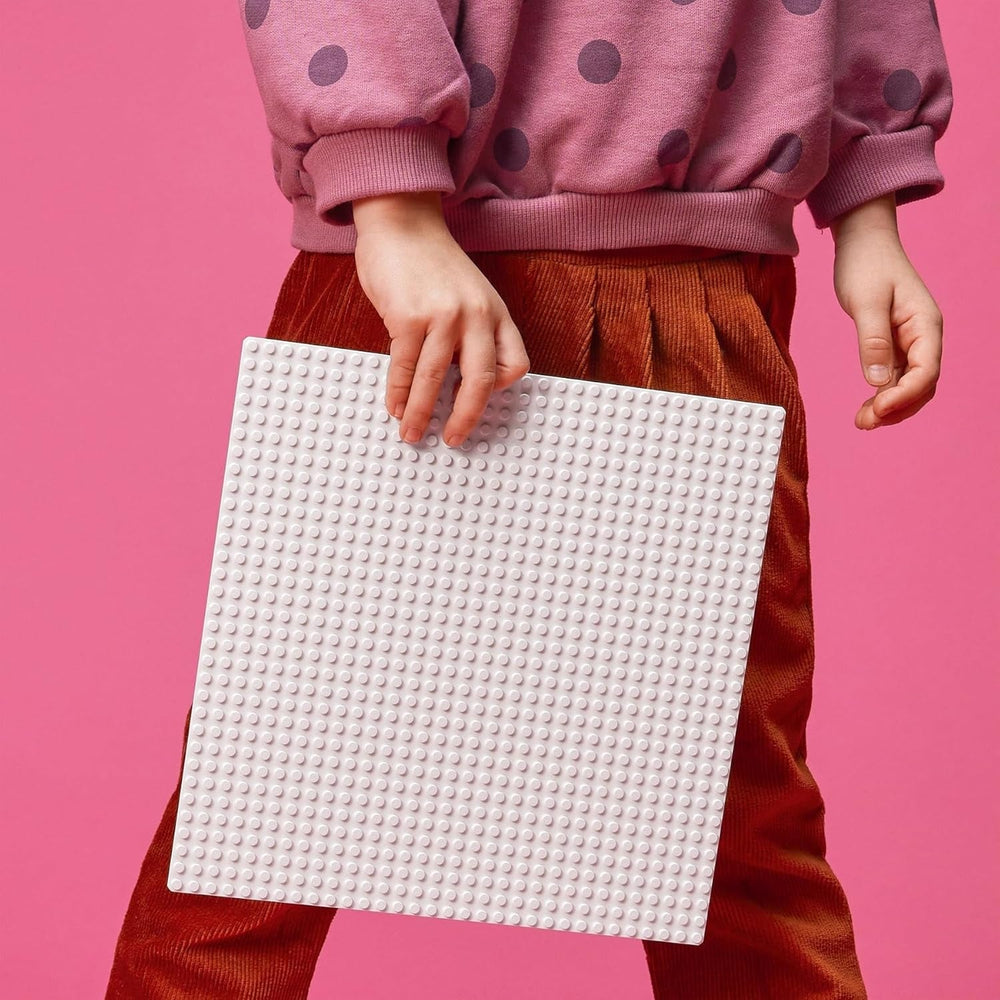 LEGO 11026 Bloc de construction blanc classique, plaque de base carrée avec empreintes 32 x 32 comme ensembles de base, jouet de construction (paquet de 2) Jeux de construction Besuche den LEGO-Store