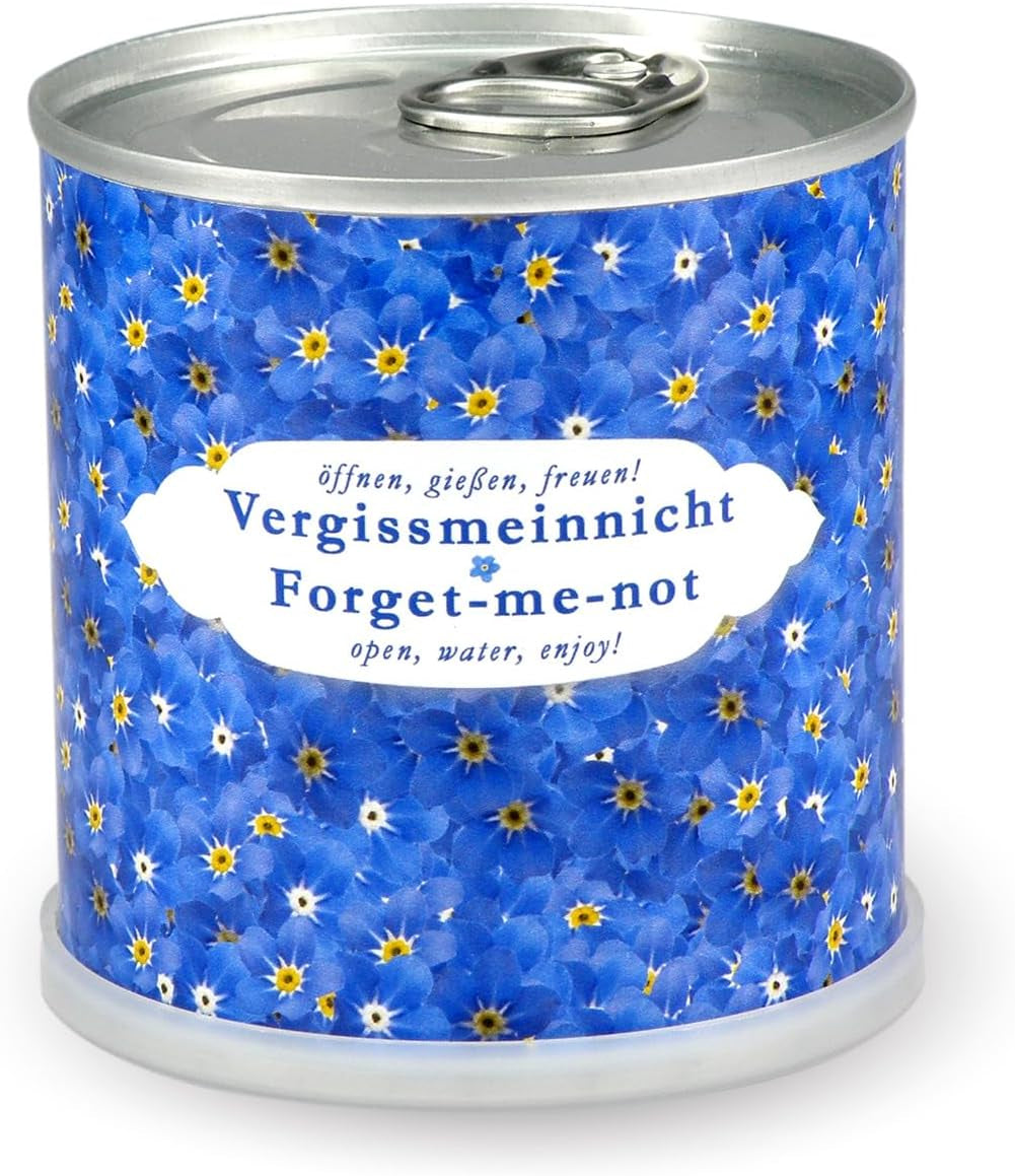 Ne me regarde pas dans un bac à fleurs | Kit de croissance comme cadeau spécial | Ouvrir, arroser, profiter | Pour au revoir ou en guise de remerciement