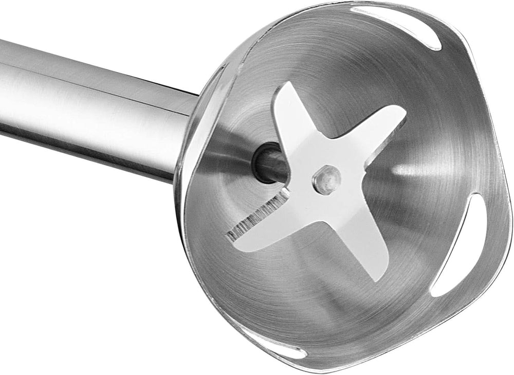 WMF Kult X Edition Stabmixer, Zauberstab 600 W, Pürierstab Edelstahl Mit Variabler Geschwindigkeitseinstellung, Purierstab Edelstahl Matt Kitchen Naty Shop