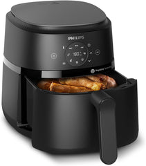 Philips Airfryer 2000 series 4,2L - Écran tactile numérique, 13 options de cuisson, 9 fonctions prédéfinies, Jusqu'à 90% de graisse en moins avec la technologie Rapidair, puissance 1500W Électroménager Naty Shop