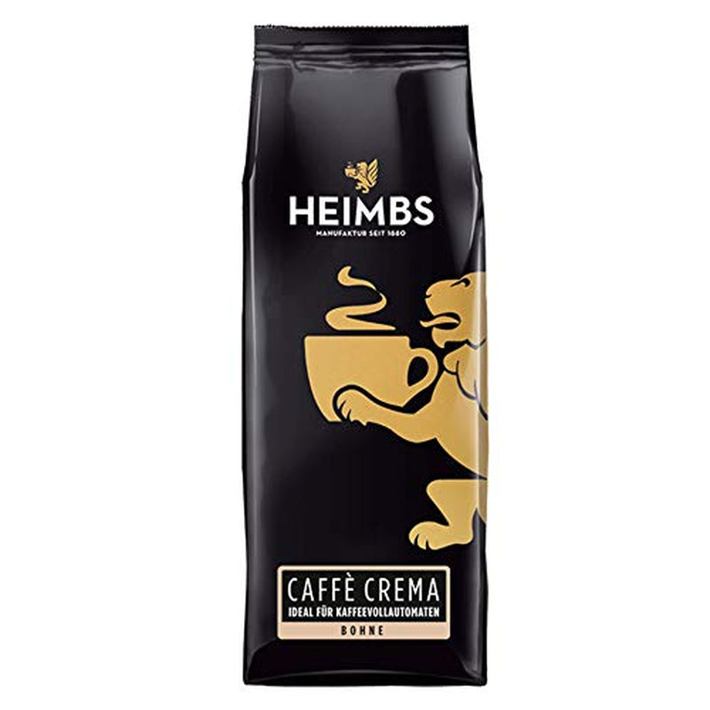 Caffè Crema pour machines à café entièrement automatiques, grains entiers 250 g, paquet de 6