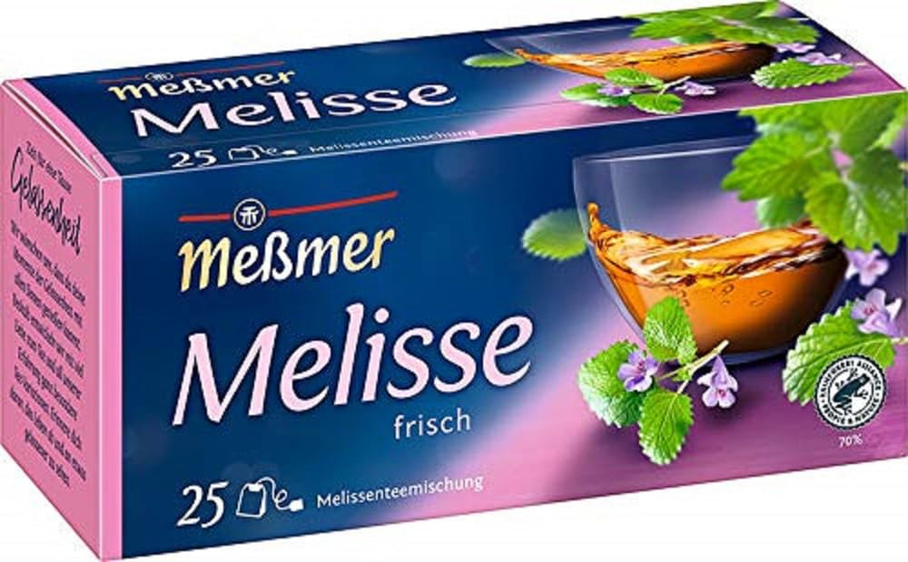 Mélange d'orties Meßmer | 25 | Sachets de thé | Végétalien | Sans gluten | Sans lactose