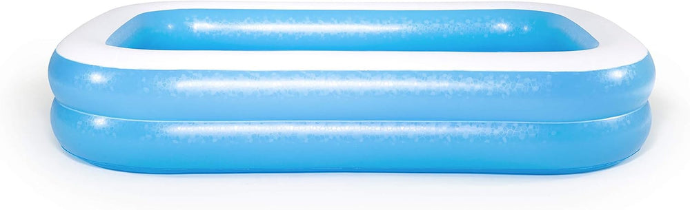 Bestway Family Pool, Piscine rectangulaire pour Enfants, Facile à Assembler, Couleur, 262 x 175 x 51 cm