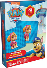 Spin Master Paw Patrol Games, Jeu de mémoire, Jouet Paw Patrol, Chase, Stella, Marcus, Ruben, Jeux de mémoire avec livres, Pour enfants 4+ Figurines d'action Naty Shop Titre par défaut