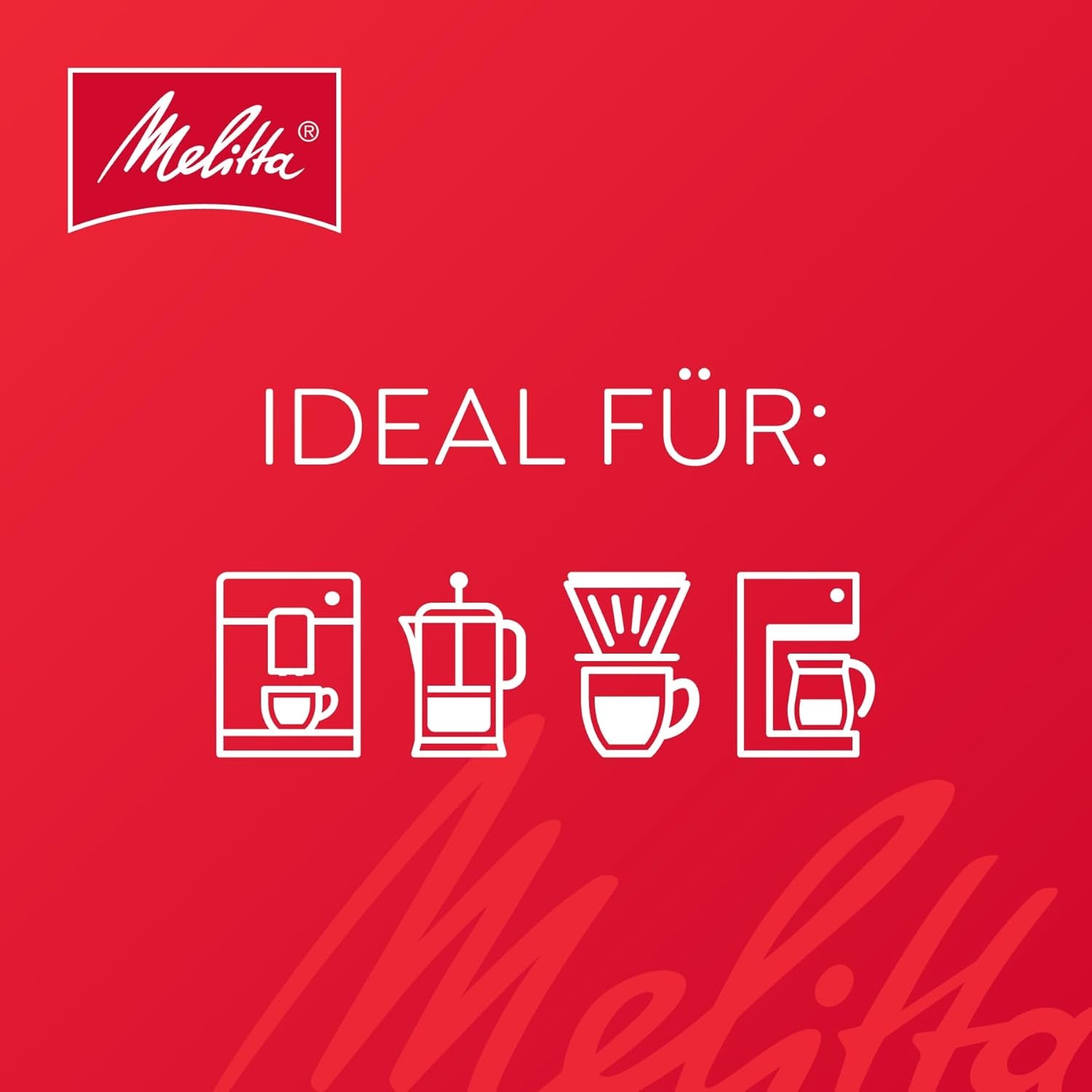 Melitta Auslese Filter-Kaffee 500g, Whole Kaffee-Bohnen, Bohnen für Filterkaffeemaschinen, starke Röstung, geröstet in Deutschland