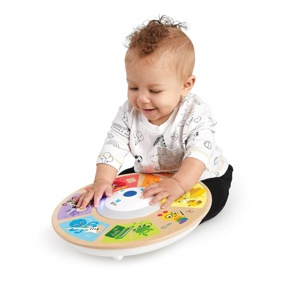 Baby Einstein, Hape, Cal's Smart Sounds Symphony Magic Touch Jouet d'activité électronique en bois en 3 langues (anglais, français et espagnol), 3 modes, à partir de 6 mois Jouets pour bébés Naty Shop